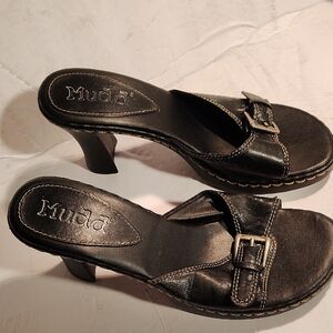 Women's Mud High-heeled Shoes Size 8.5 M